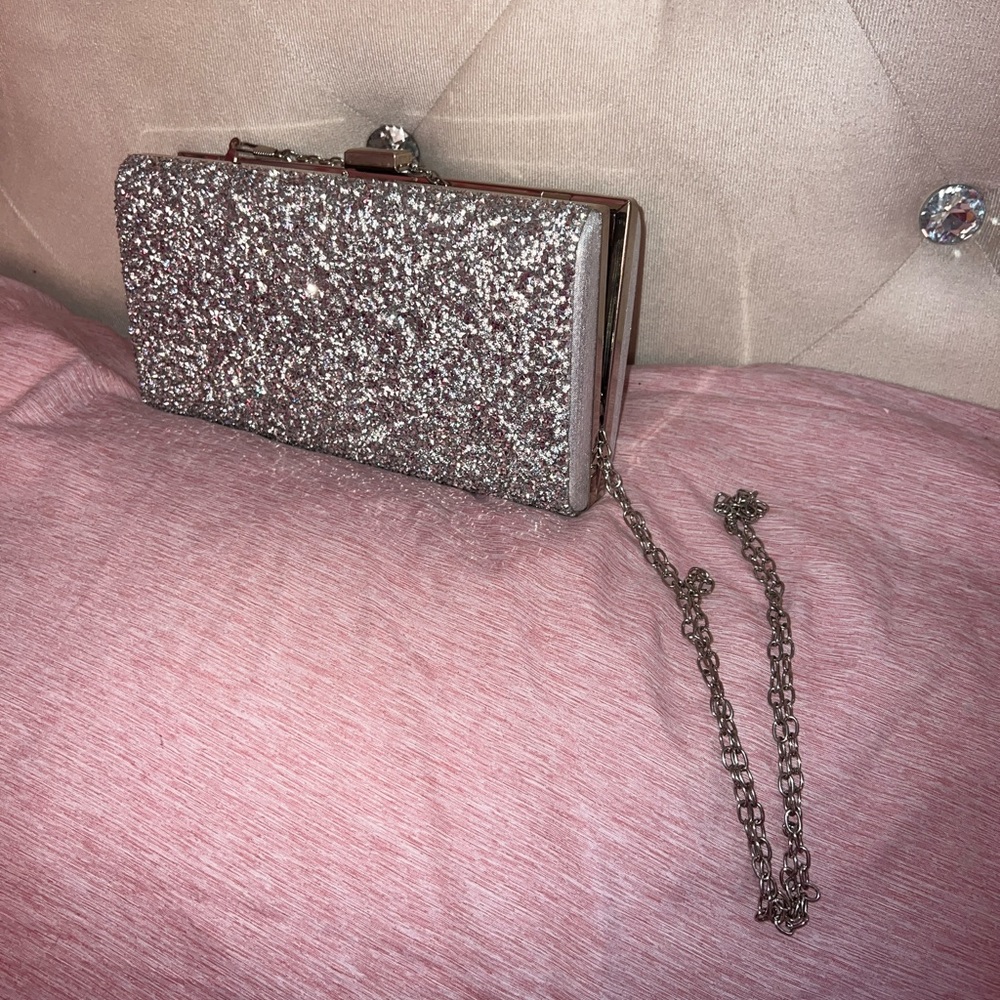 Prom Silver Purse